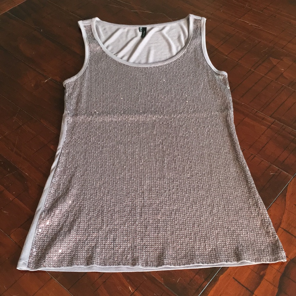 Maurices sequin tank top - like new!